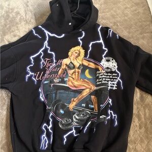 Darc sport Graphic Hoodie with Lightning Design